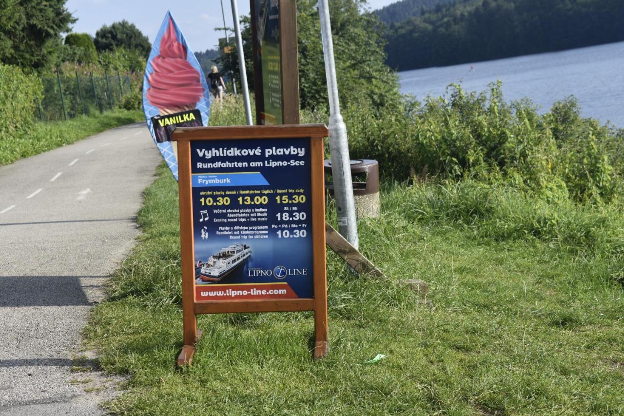 Novy Apartman V Arealu Wellness Hotelu Frymburk Extérieur photo