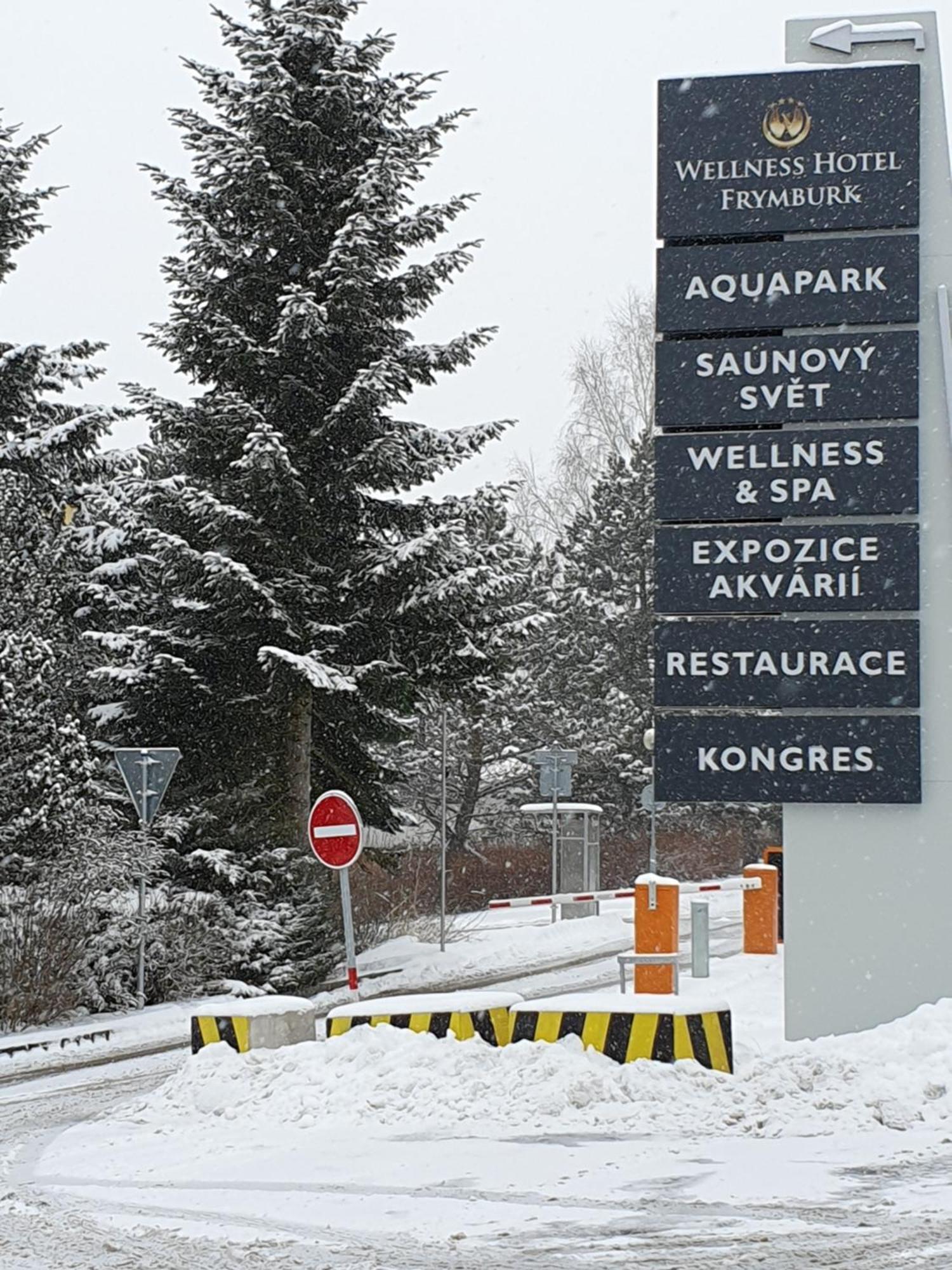 Novy Apartman V Arealu Wellness Hotelu Frymburk Extérieur photo